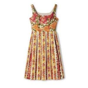 Isaac Mizrahi x Target Floral Pleated Garden Dress